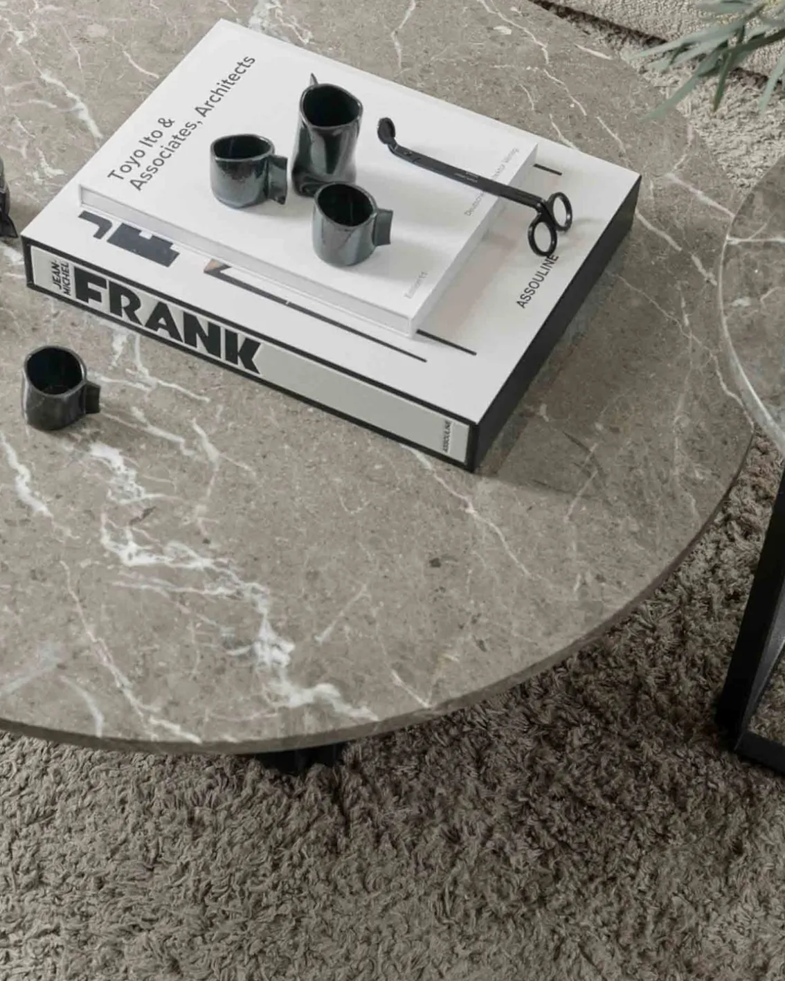 New Works Florence Coffee Table Gris Du Marais