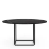New Works Florence Dining Table Ø145 Black Marquina