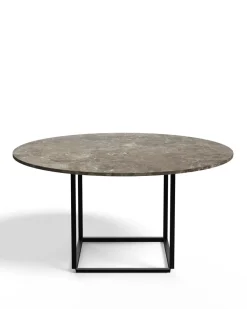 New Works Florence Dining Table Ø145 Gris Du Marais