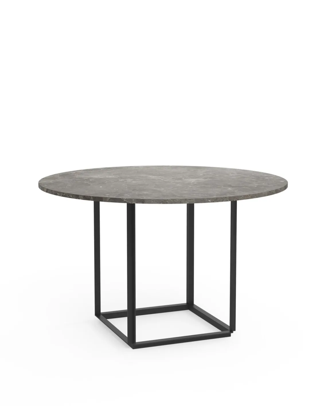 New Works Florence Dining Table Ø120 Gris Du Marais