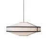 New Works Kite Pendant Ø75 White/Black