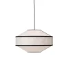 New Works Kite Pendant Ø55 White/Black