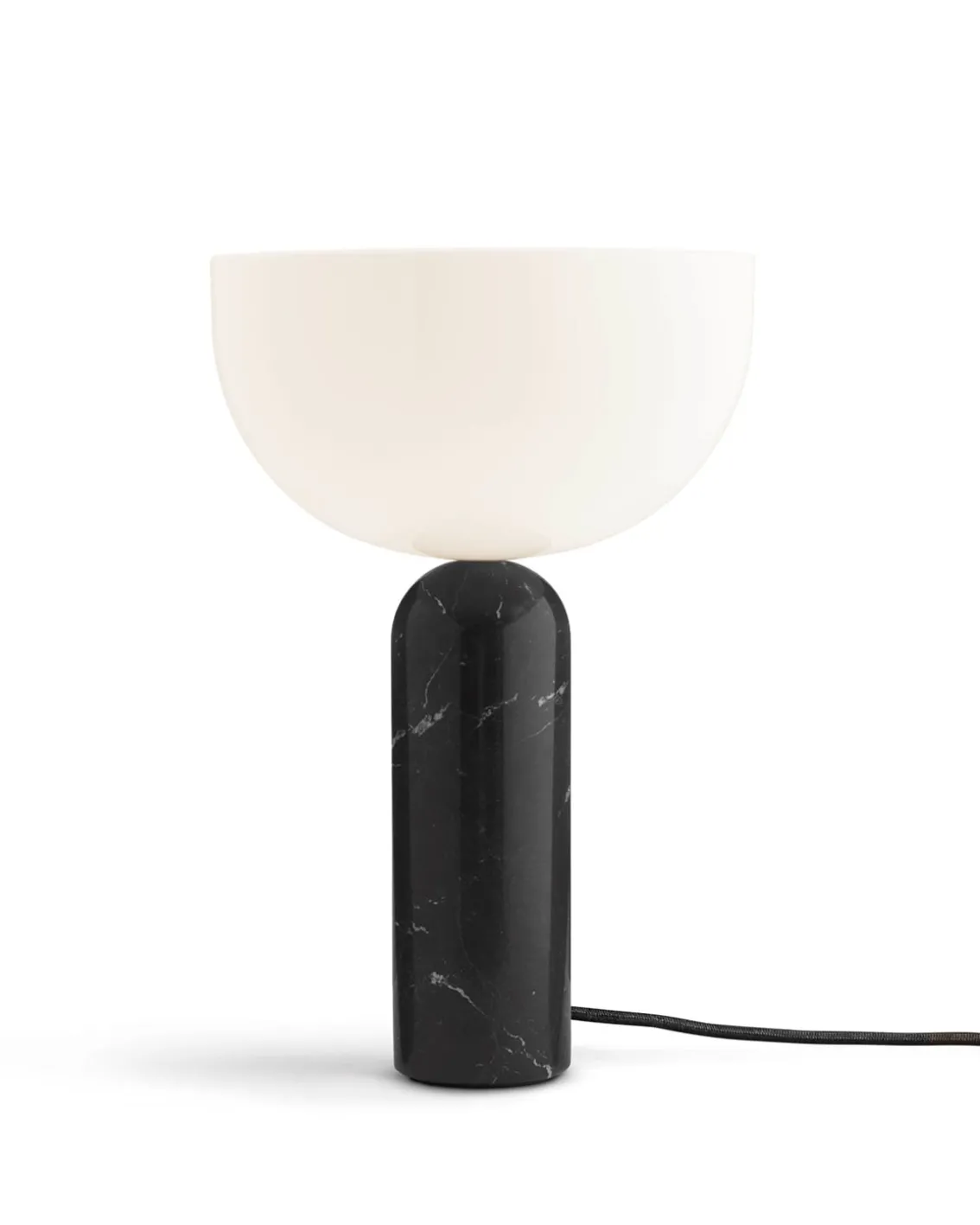 New Works Kizu Table Lamp Large Black Marble