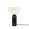 New Works Kizu Table Lamp Small Black Marble