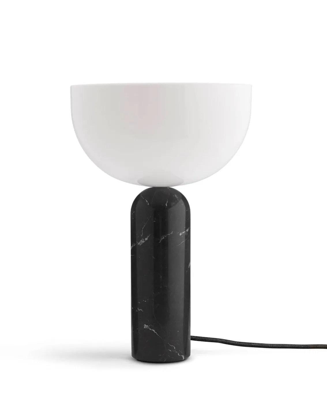 New Works Kizu Table Lamp Large Black Marble