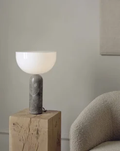 New Works Kizu Table Lamp Large Gris Du Marais