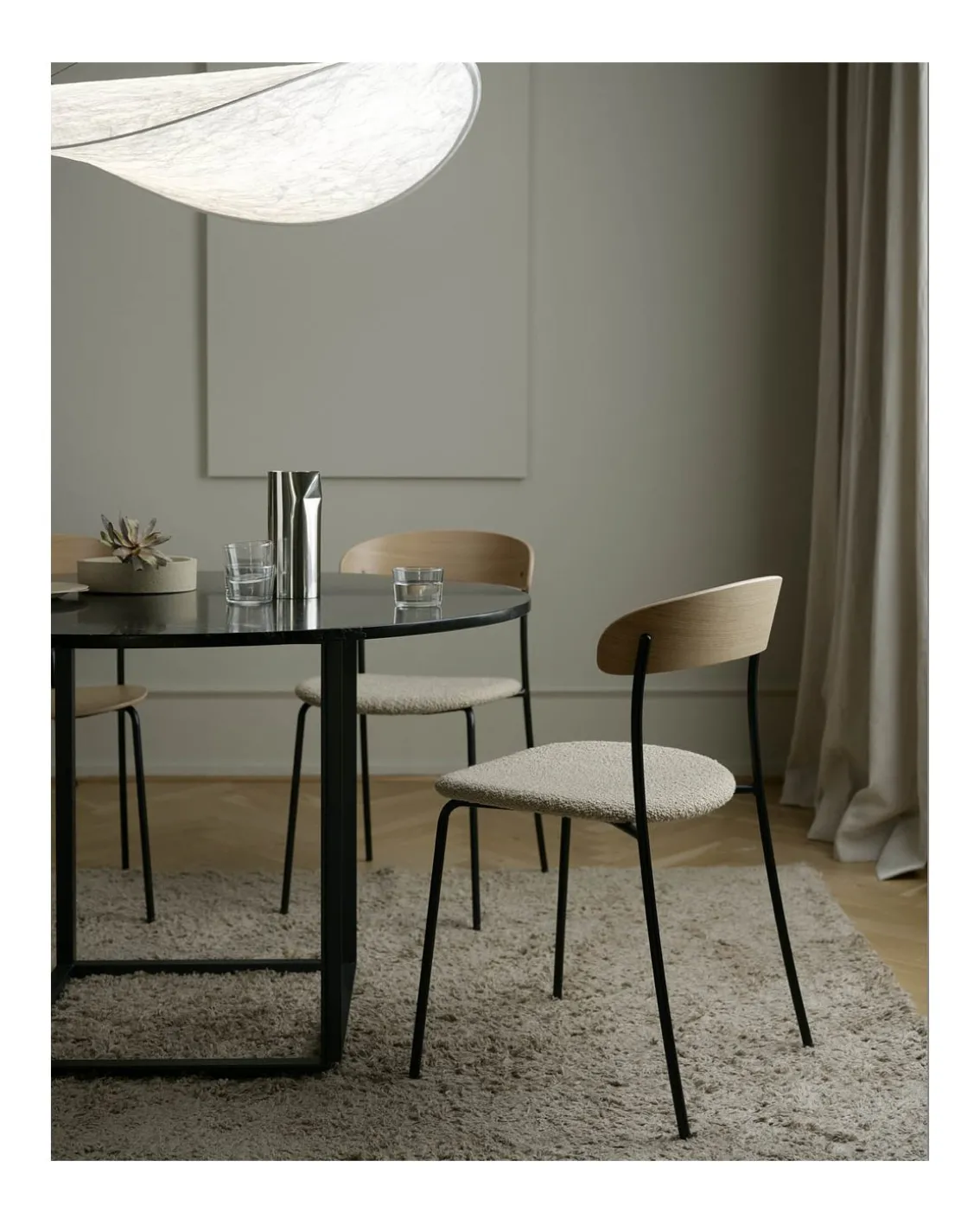 New Works Missing Chair Oak