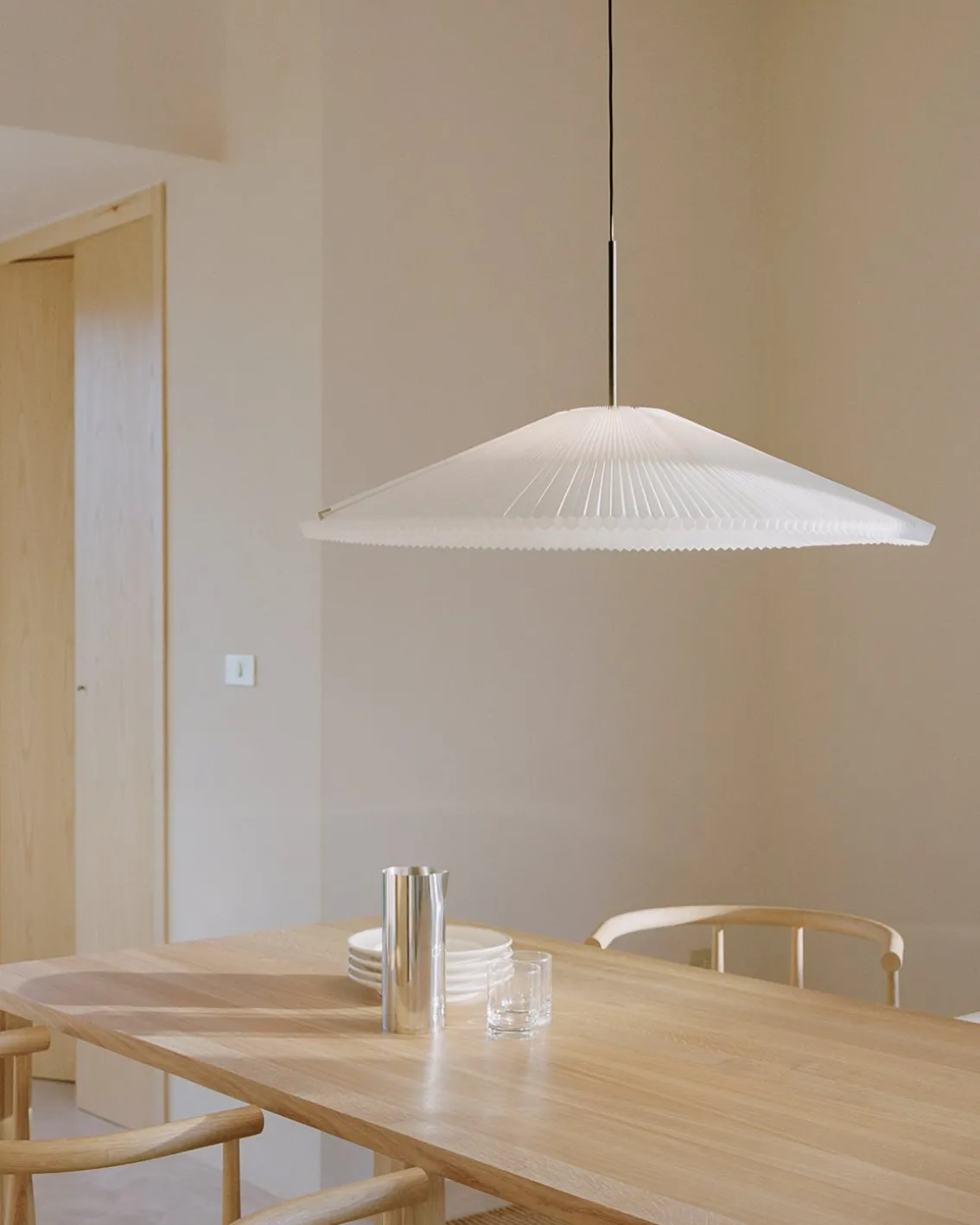 New Works Nebra Pendant Large White