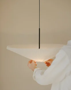 New Works Nebra Pendant Small White