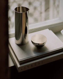 New Works Pleat Pitcher Stainless Steel