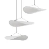 New Works Tense Chandelier Ø55 Cm White Tyvek