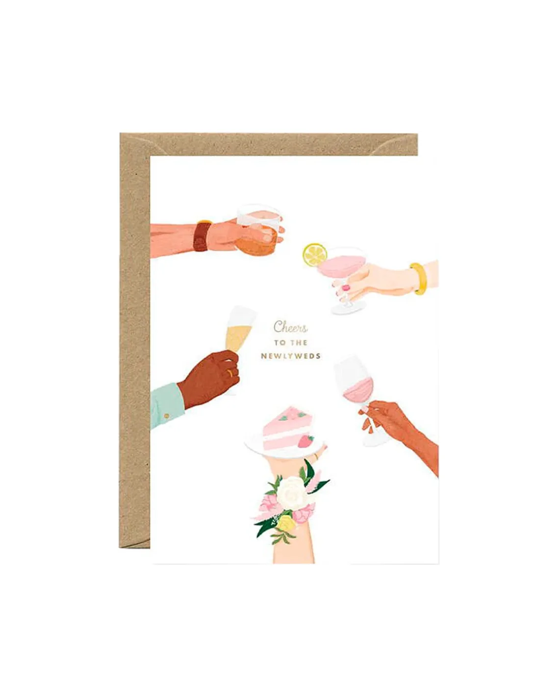 Newlyweds Cheers Card