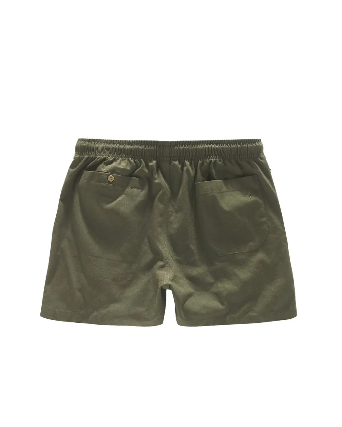 OAS Linen Shorts Army