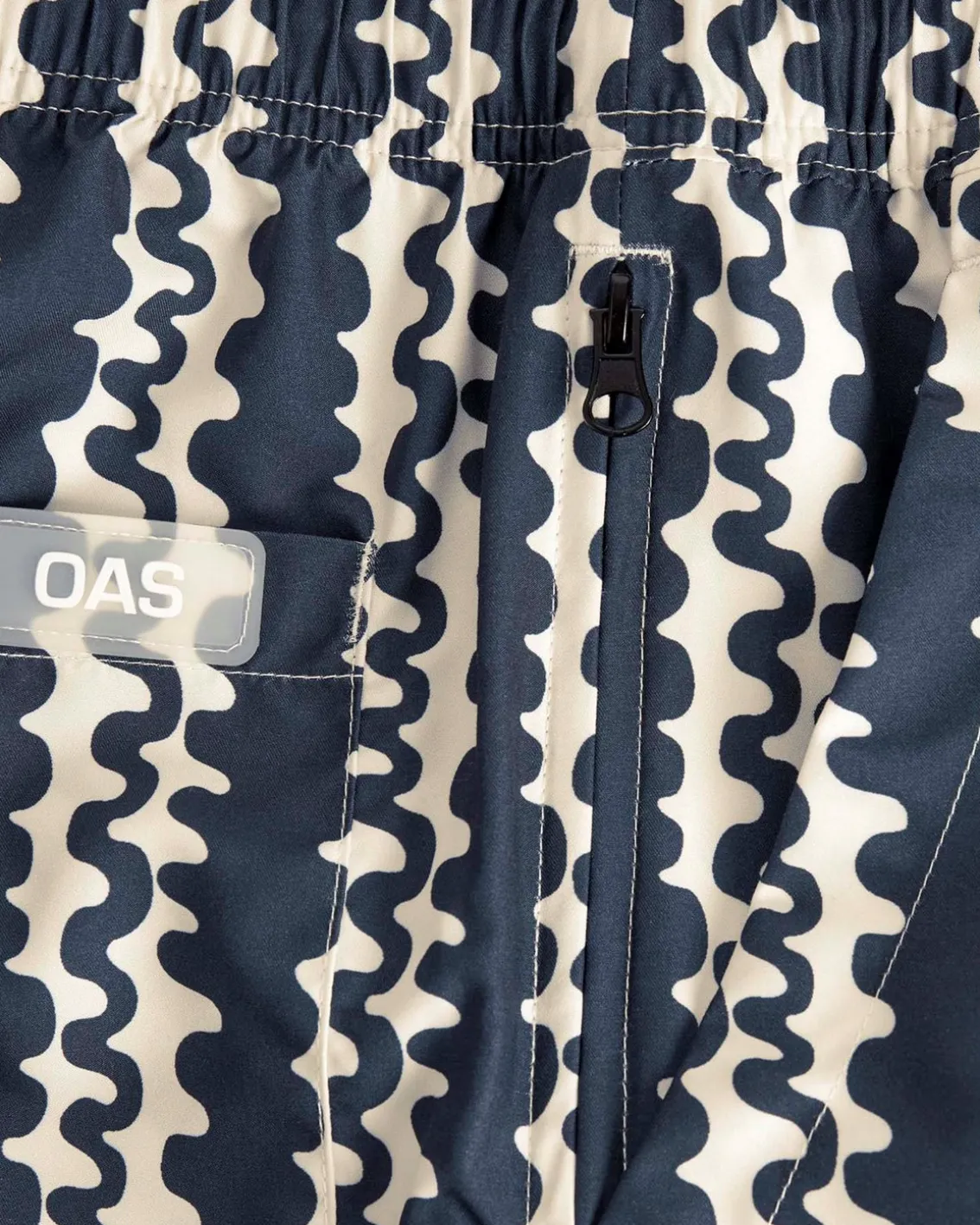 OAS Swim Shorts Blue Scribble