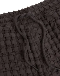 OAS Waffle Shorts Nearly Black Porto