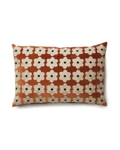 Olsson & Jensen Daisy Cushion Cover Rust