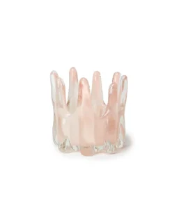 Olsson & Jensen Helix Candle Holder Pink