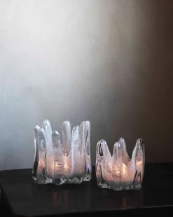 Olsson & Jensen Helix Candle Holder Light Grey
