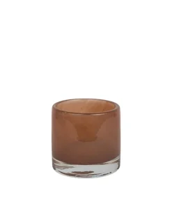 Olsson & Jensen Luna Candle Holder Peach