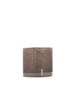 Olsson & Jensen Luna Candle Holder Brown/Grey