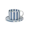 Olsson & Jensen Monica Cup & Saucer Blue