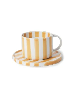Olsson & Jensen Monica Cup & Saucer Yellow