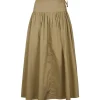 ONE and OTHER Kandi Skirt Golden Green
