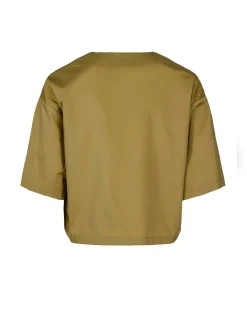 ONE and OTHER Linell Top Golden Green