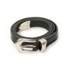 Our Legacy 2 Cm Belt Black Leather