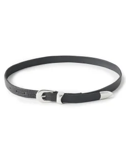 Our Legacy 2 Cm Belt Black Leather