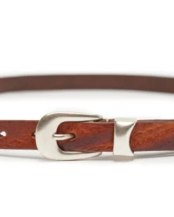 Our Legacy 2 Cm Belt Brown Leather