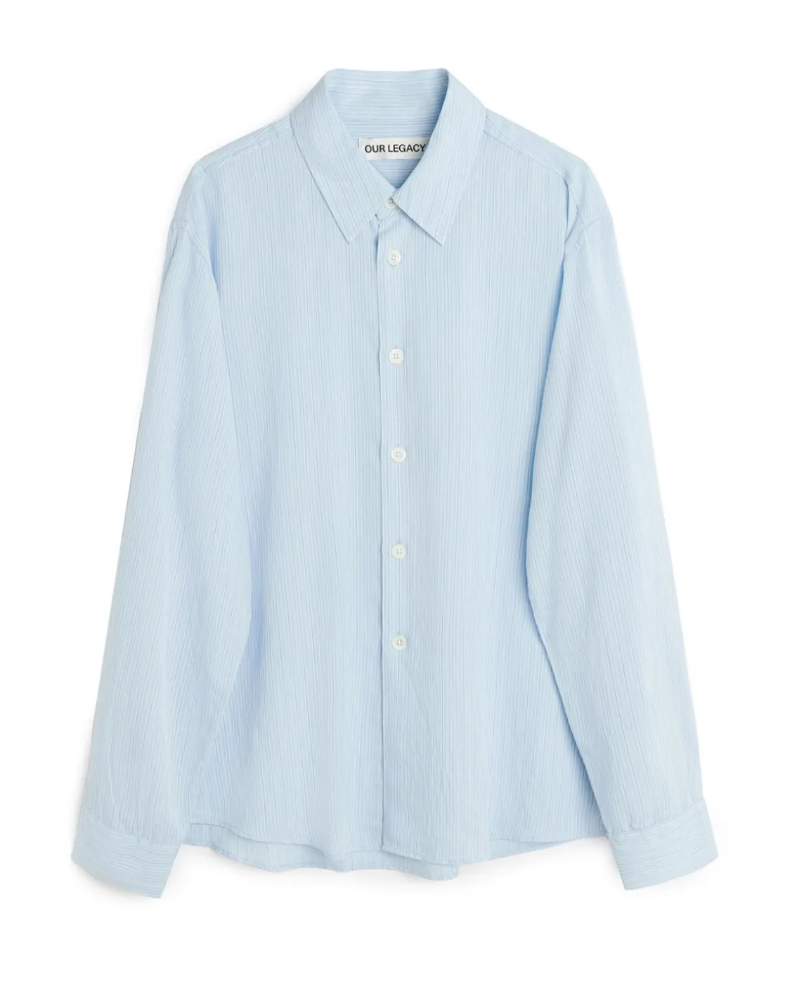 Our Legacy Beyond Shirt Suave Stripe Holiday Viscose