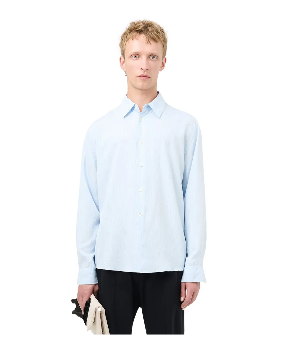 Our Legacy Beyond Shirt Suave Stripe Holiday Viscose