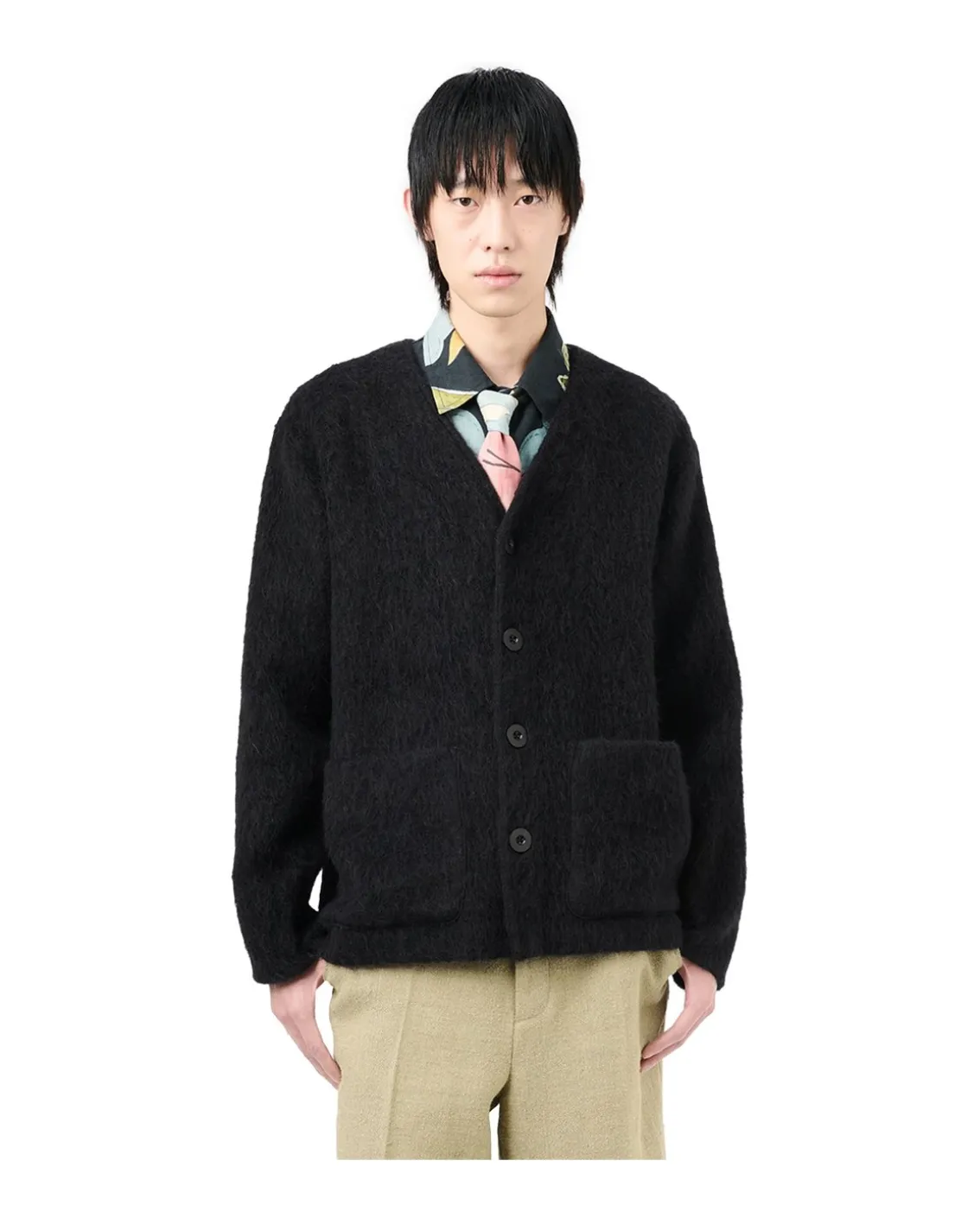 Our Legacy Cardigan Black Mohair