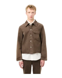 Our Legacy Cut Rebirth Jacket Choco Overdye