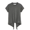 Our Legacy Life Vest T-Shirt Dark Grey Melange Jersey