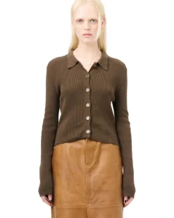 Our Legacy Mazzy Polo Tobacco Clean Cotton