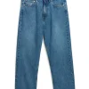 Our Legacy Third Cut Blue Tech Wash Denim