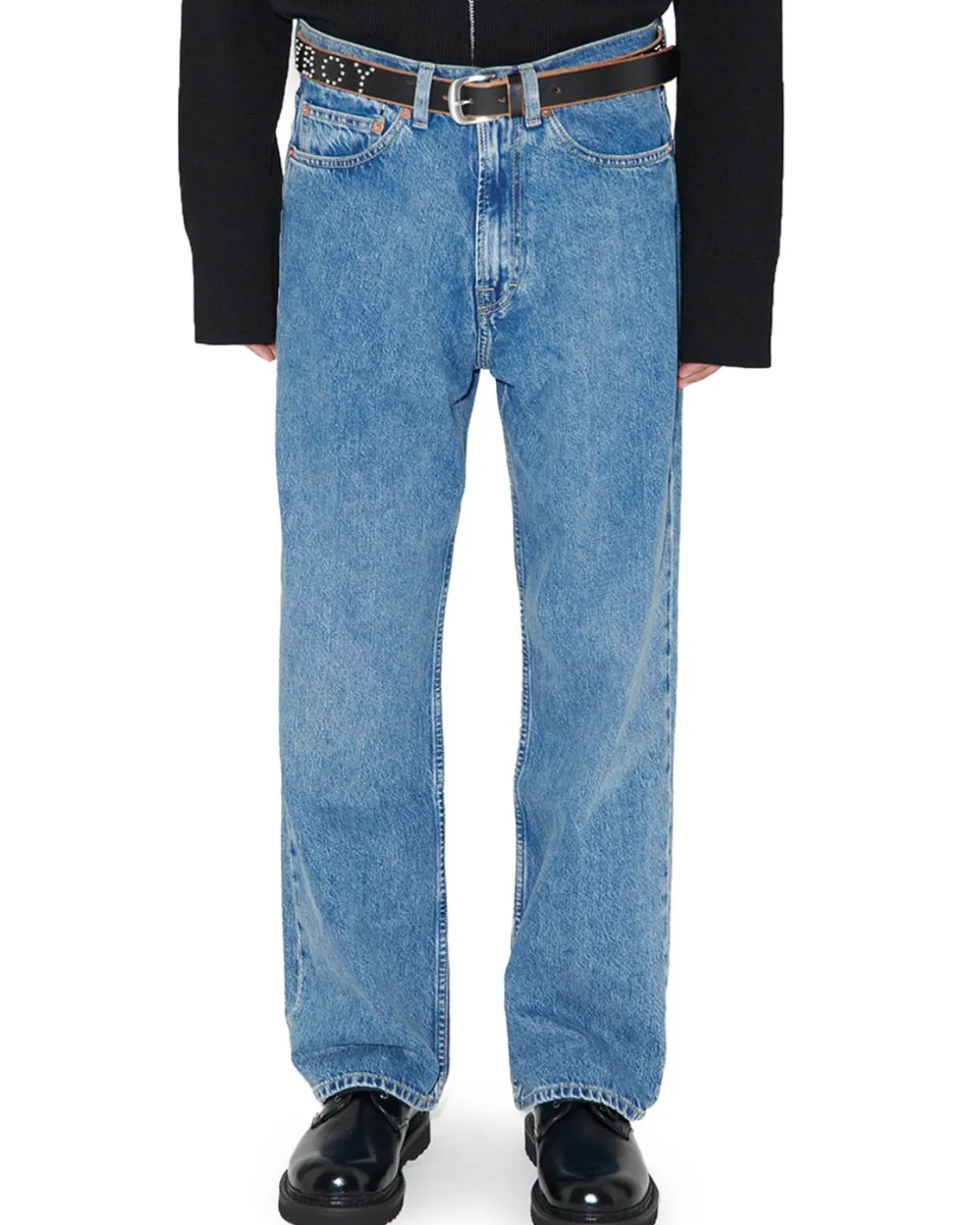 Our Legacy Third Cut Blue Tech Wash Denim