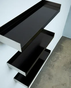 Our Society Kompakt Shelf Raw Aluminum/Black Gloss