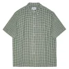 Palmes Checkered Shirt White/Green
