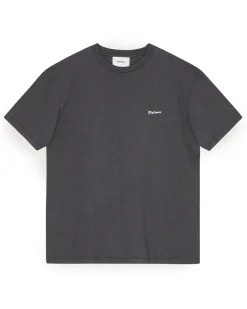 Palmes Dyed T-Shirt Washed Grey White