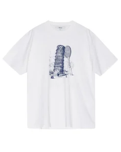 Palmes Tower T-Shirt White