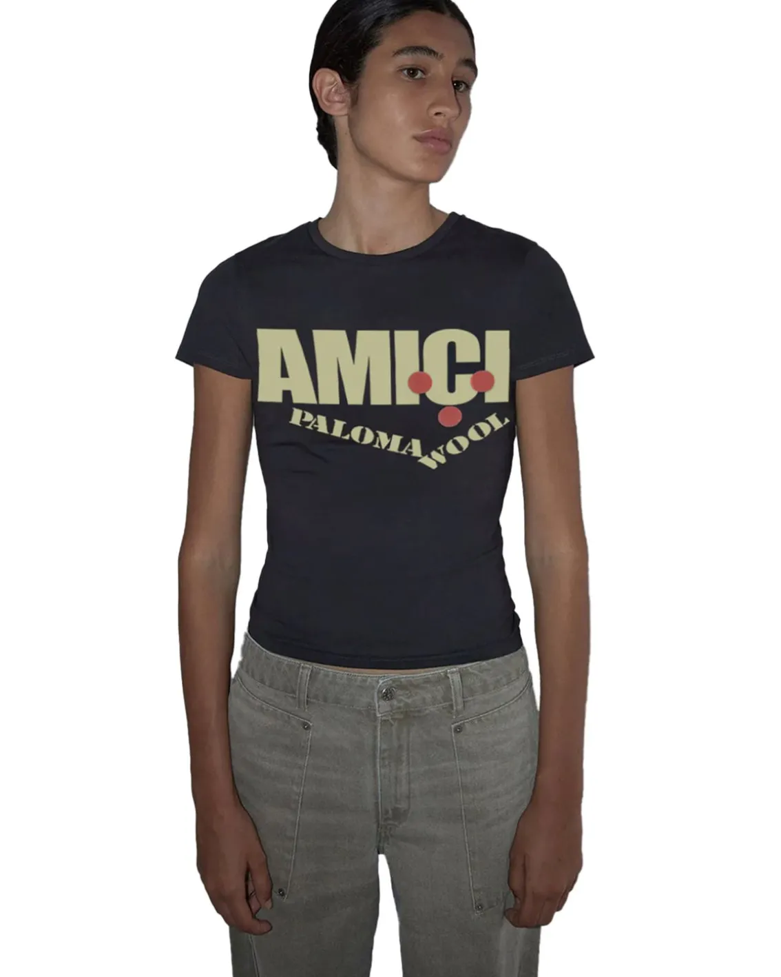 Paloma Wool Amici T-Shirt Black