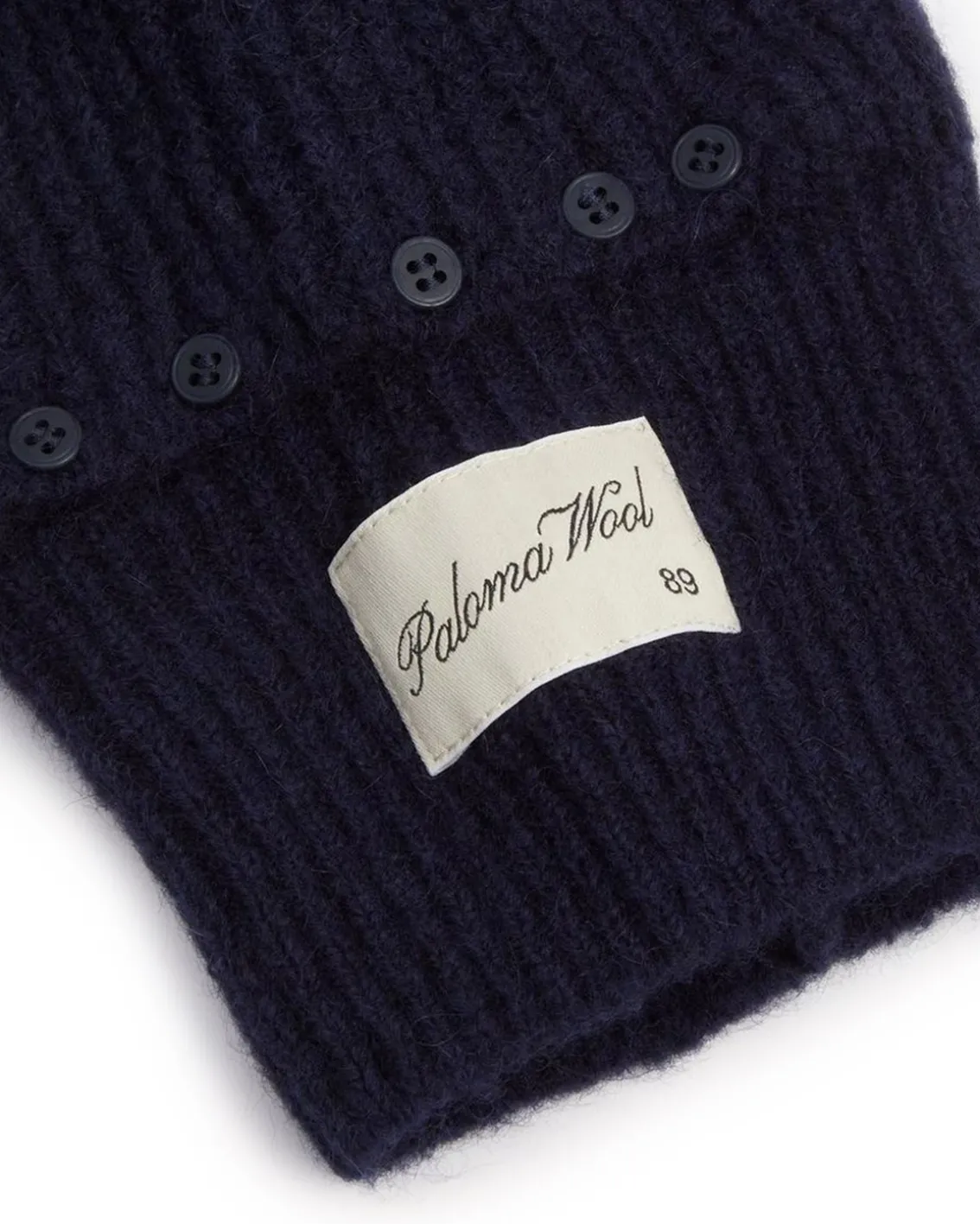 Paloma Wool Buttons Angels Balaclava Navy