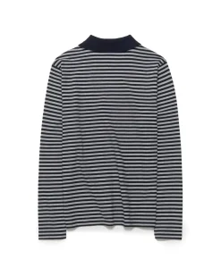 Paloma Wool Gondolieri Polo Sweater Navy