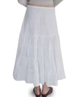 Paloma Wool Long Etoile Skirt White