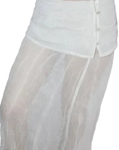 Paloma Wool Mae Long Skirt Off White
