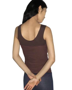 Paloma Wool Vichyl Top Brown
