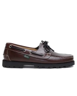 Paraboot Malo Boat Shoes W America Brown Leather